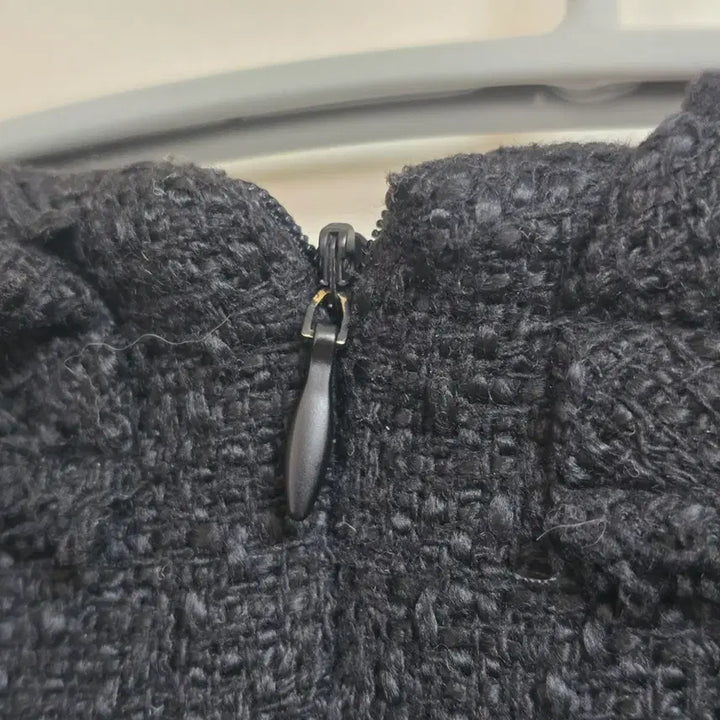 [BUNJANG] Attrangs Black Tweed Dress / 아뜨랑스 블랙 트위드 원피스