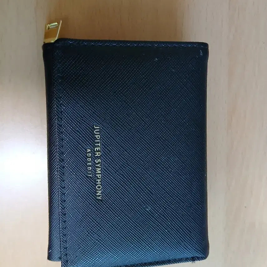 [BUNJANG] ADDEDIT Jupiter Symphony Black Bifold Wallet / 쥬피터심포니 블랙 반지갑 ADDEDIT