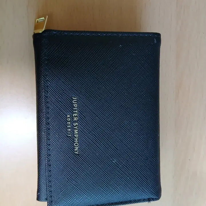 [BUNJANG] ADDEDIT Jupiter Symphony Black Bifold Wallet / 쥬피터심포니 블랙 반지갑 ADDEDIT
