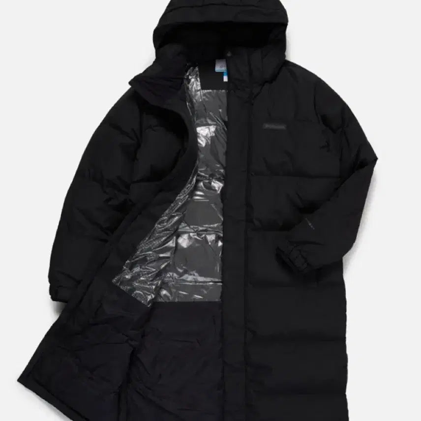 [BUNJANG] Columbia Black Long Padded Jacket / 컬럼비아 블랙 롱패딩 M