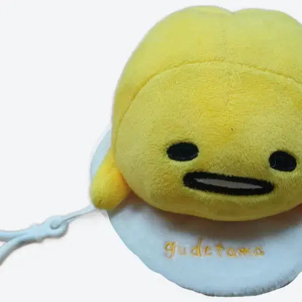 [BUNJANG] Sanrio Gudetama Plush Keychain / 산리오 구데타마 인형 키링