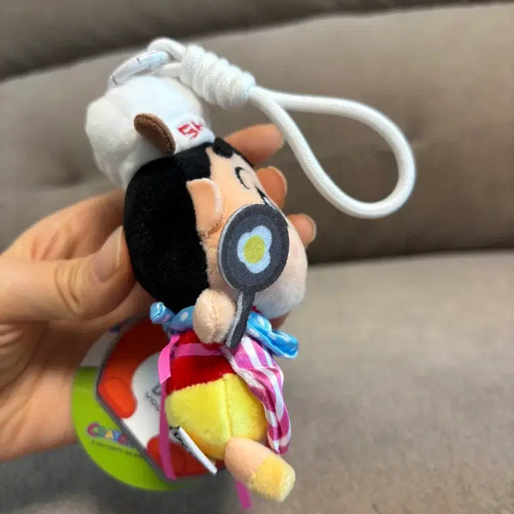 [BUNJANG] Crayon Shin-chan Fry Cook Keyring / 짱구 정품 후라이 요리사 키링
