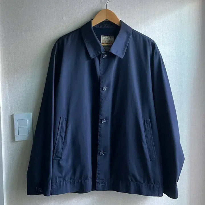 [BUNJANG] McGregor Navy Drifter Jacket / 80s 맥그리거 네이비 드리즐러 자켓 54(L-XL)