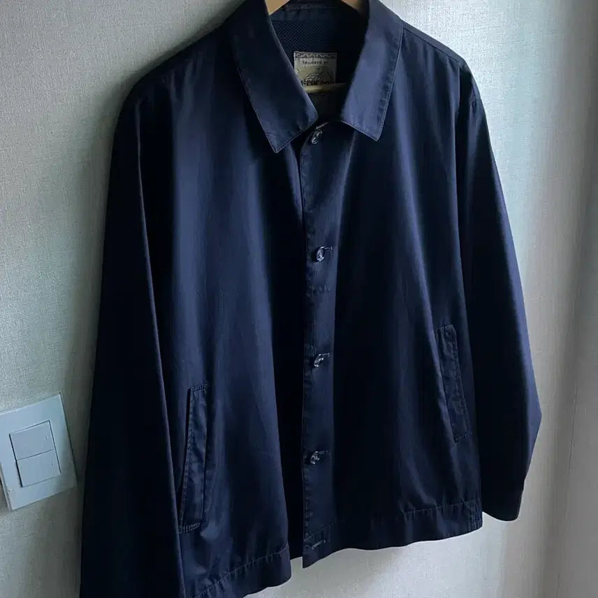 [BUNJANG] McGregor Navy Drifter Jacket / 80s 맥그리거 네이비 드리즐러 자켓 54(L-XL)