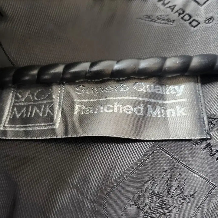 [BUNJANG] Saga Mink Brown Coat / 사가밍크 코트