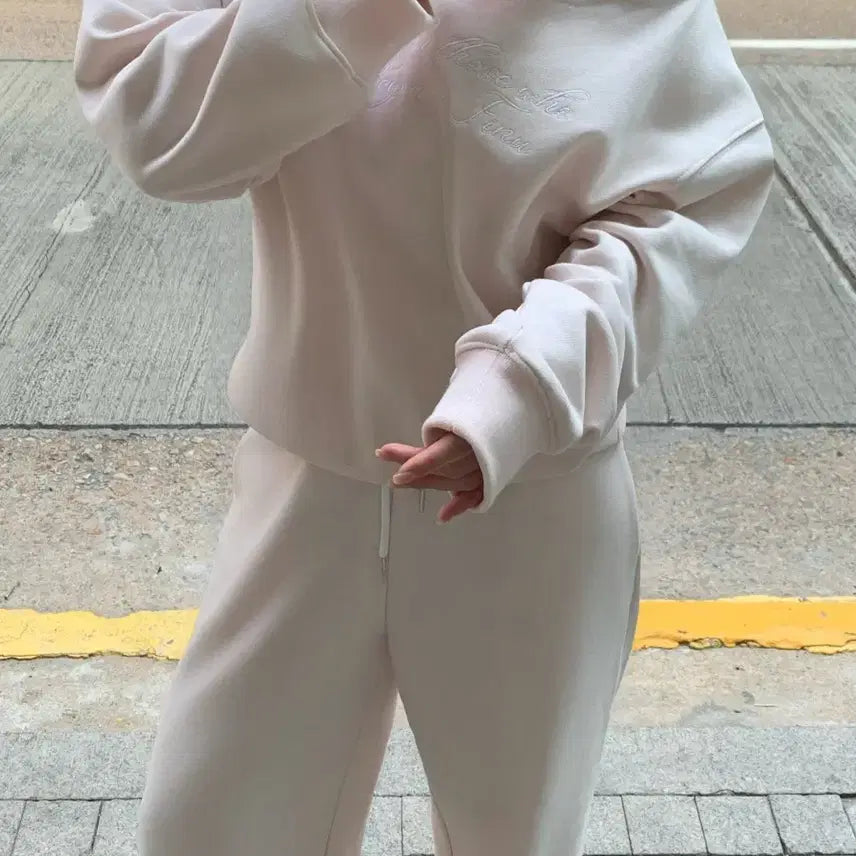 [BUNJANG] Shopiinu Pink Training Set / 새상품, 샵피누 트레이닝 셋업 핑크