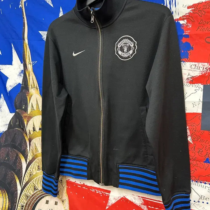 [BUNJANG] Nike Manchester United Old School Jersey Track Top / 나이키 올드스쿨 맨유 져지 트랙탑 s90