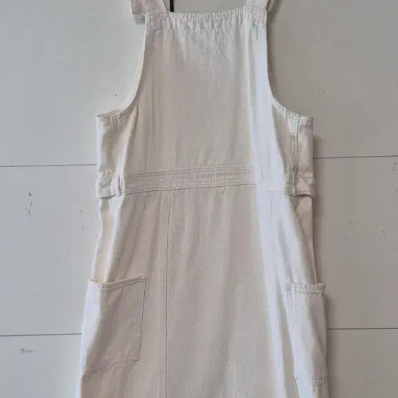 [SOLD OUT] (새상품)멜빵 면 원피스 자수 포인트 점프수트