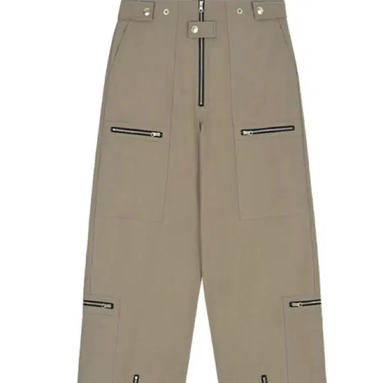 [BUNJANG] Cosmoss Cargo Pants (Khaki Beige) - Size M / cosmoss 코스모스 카고팬츠