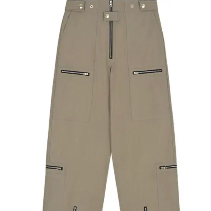 [BUNJANG] Cosmoss Cargo Pants (Khaki Beige) - Size M / cosmoss 코스모스 카고팬츠