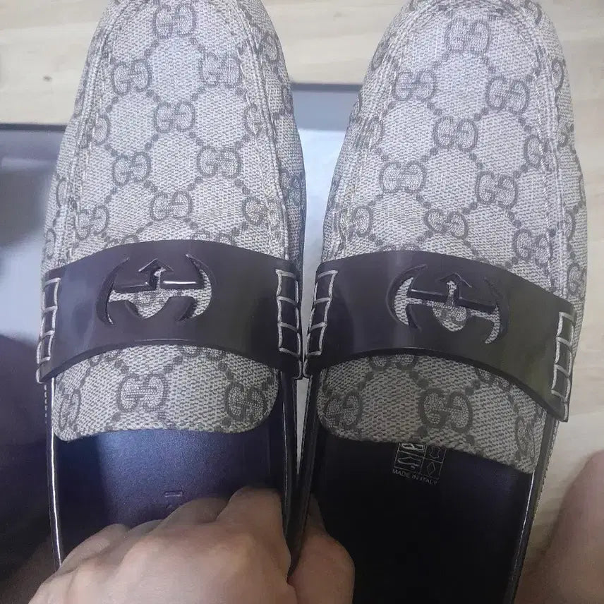 [BUNJANG] Gucci Unisex Leather Shoes 250 / 구찌 정품 구두 남녀공용 250
