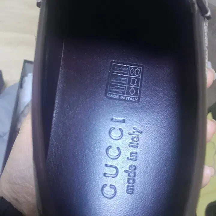 [BUNJANG] Gucci Unisex Leather Shoes 250 / 구찌 정품 구두 남녀공용 250