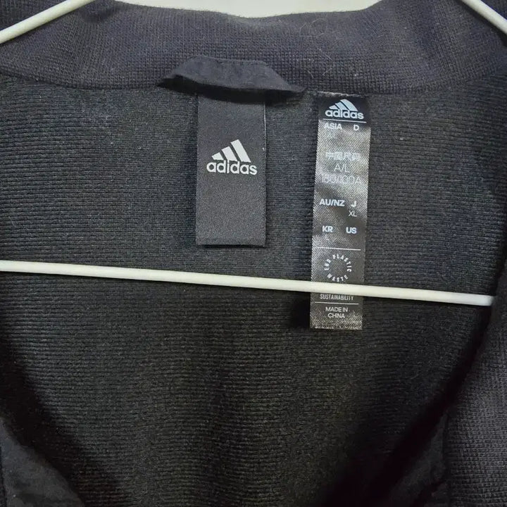 [BUNJANG] Adidas Wording Woven Windbreaker Jacket (Size 100) / 아디다스 워딩 우븐 바람막이 점퍼100,실측72-75