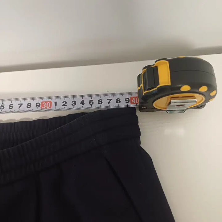 [BUNJANG] Musinsa Standard Wide Banding Slacks (Dark Navy, Size 32) / 무신사 스탠다드 와이드 밴딩 슬랙스 (32사이즈/다크네이비)