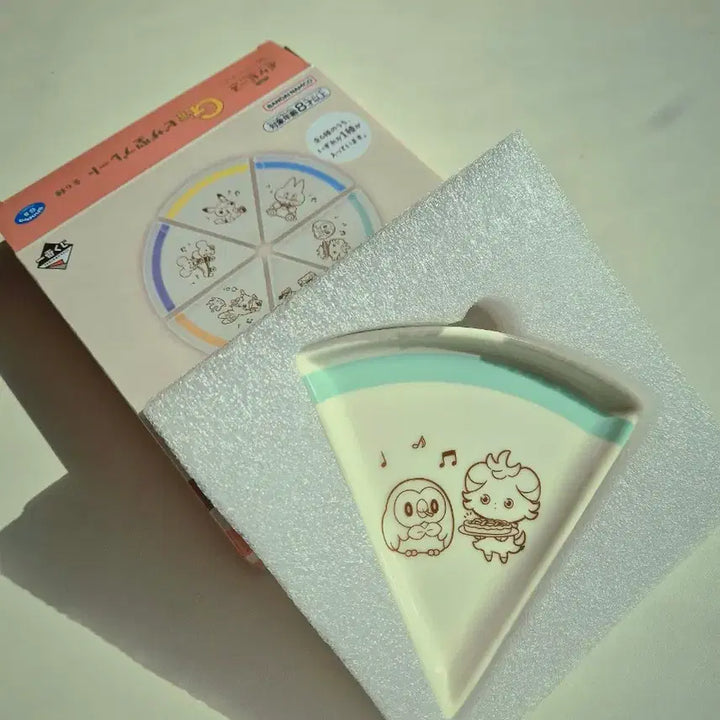 [BUNJANG] Pocket Piece Ichiban Kuji Row G Rowlet Plush / (미개봉) 포켓피스 이치방쿠지 제일복권 g상 나몰빼미 냐스퍼 피자형 그릇