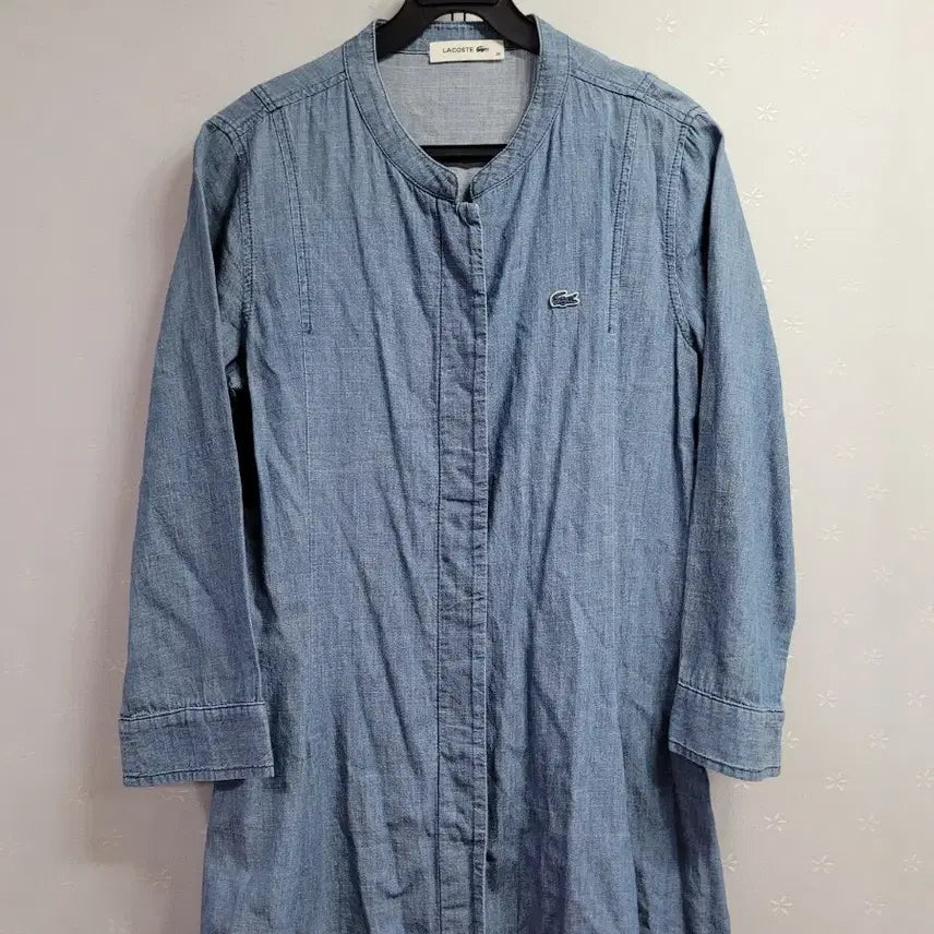 [BUNJANG] Lacoste Denim Long Dress / 95)라코스테 데님 롱 원피스