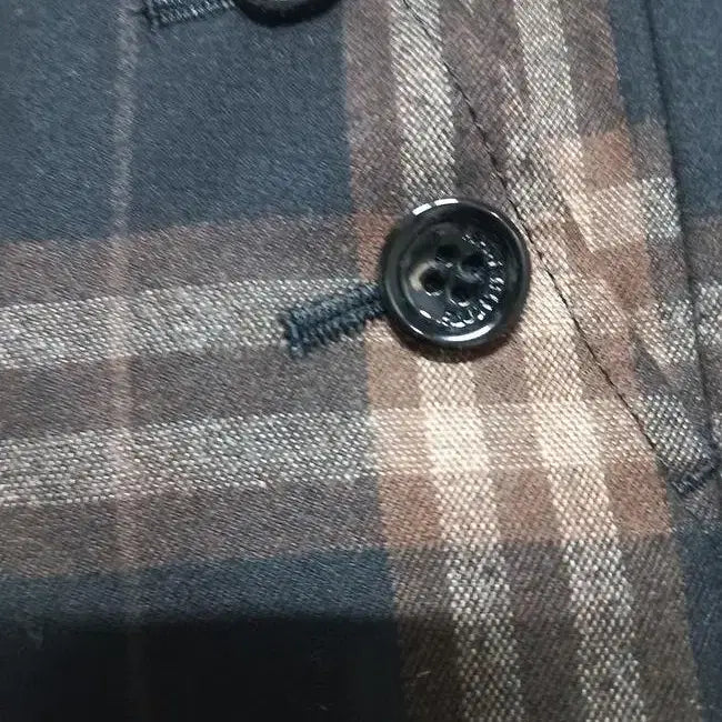 [BUNJANG] Burberry Tartan Check Wool Capri Pants / 버버리 정품 여자 타탄체크 여성 모직6부바지팬츠 라벨38