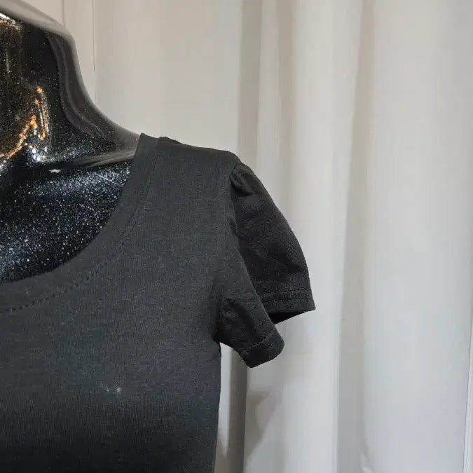 [SOLD OUT] 허리라인 블랙 반팔