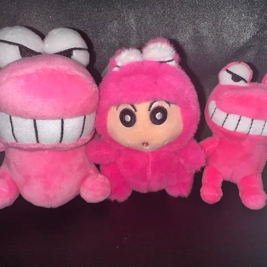 [BUNJANG] Crayon Shin-chan Dinosaur Plush Keyring / 짱구 공룡 인형 키링