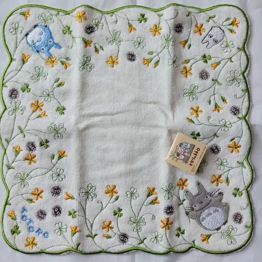 [BUNJANG] Totoro Handkerchief Towel / 반택 가능 / Totoro 토토로 미사용 일본 손수건 타월