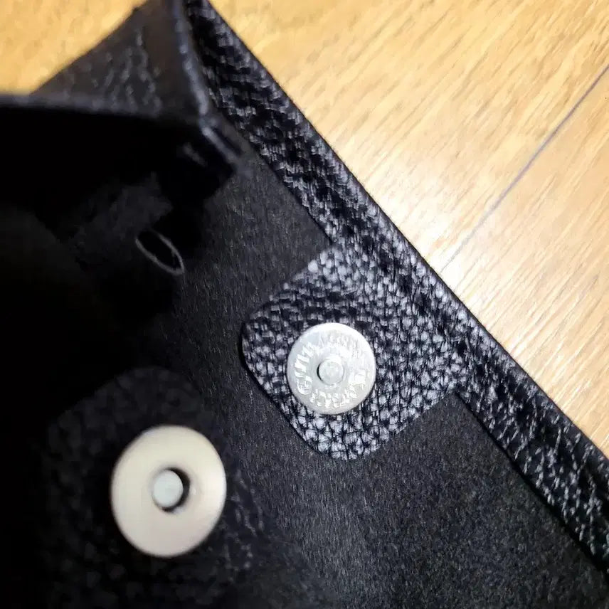 [BUNJANG] Black Leather Mini Crossbody Bag / 블랙 소가죽 미니 크로스백