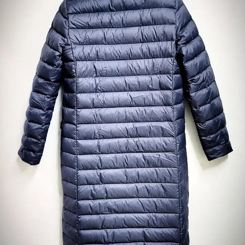 [BUNJANG] Giordano Lightweight Long Down Coat XS / 지오다노 오리깃털&amp;솜털 경량 롱패딩 코트 XS