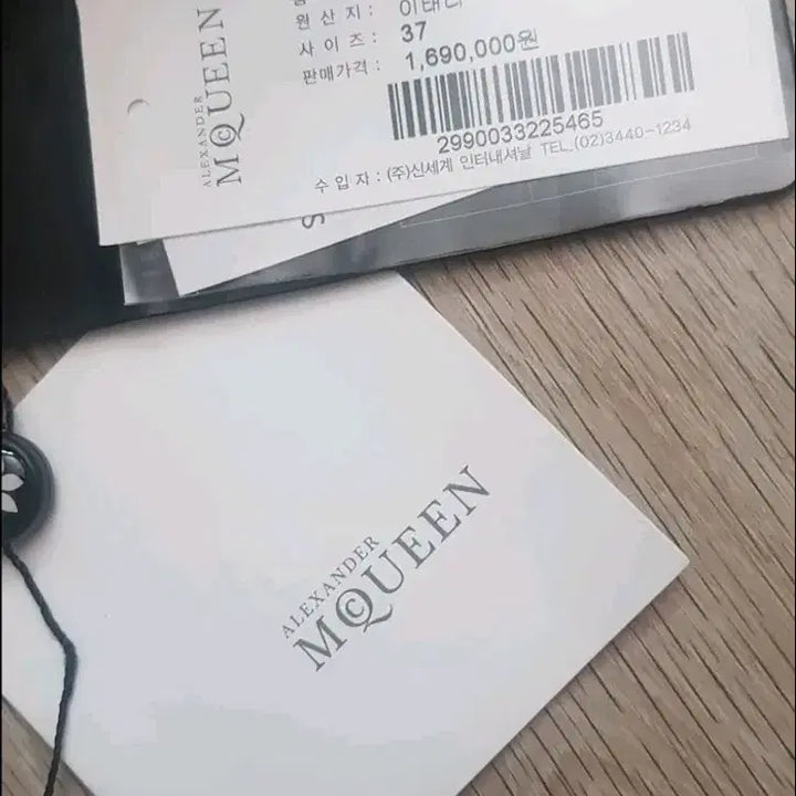 [BUNJANG] Alexander McQueen White Sandal Heels / 알렉산더맥퀸 화이트 샌들힐