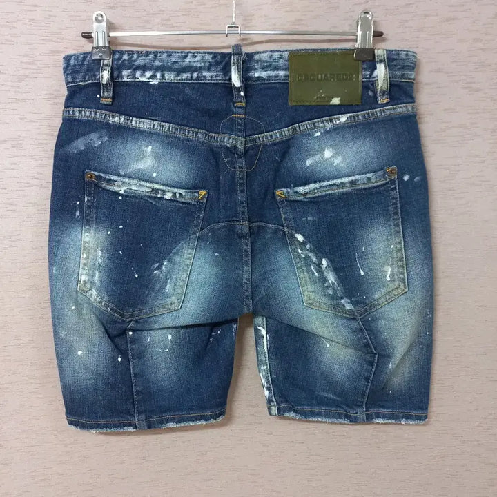 [SOLD OUT] B4-7/디스퀘어드2 블루 워싱 빈티지 청반바지