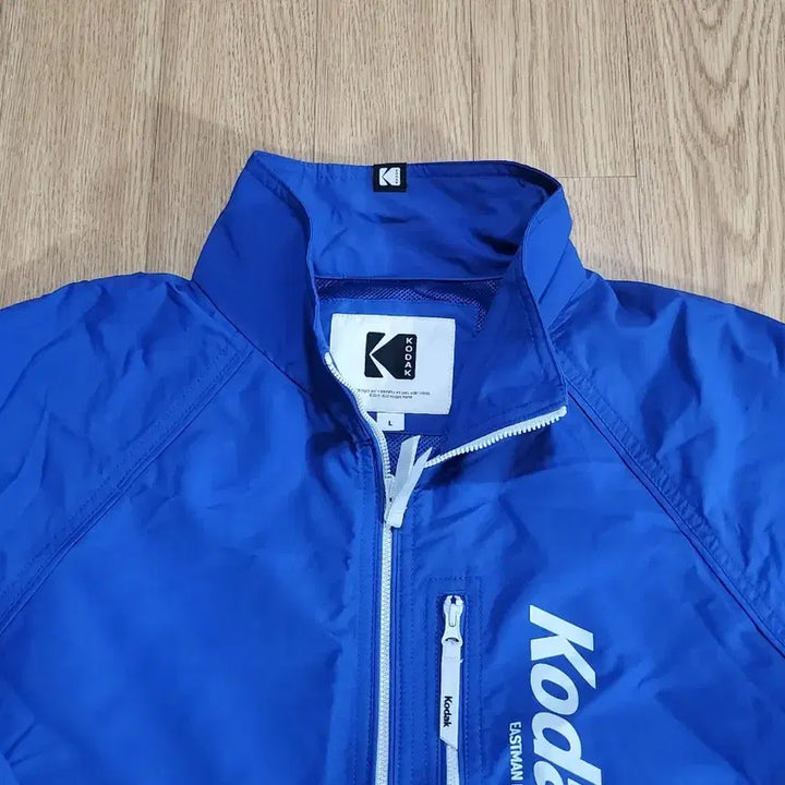 [SOLD OUT] 코닥 블루 우븐 바람막이 자켓