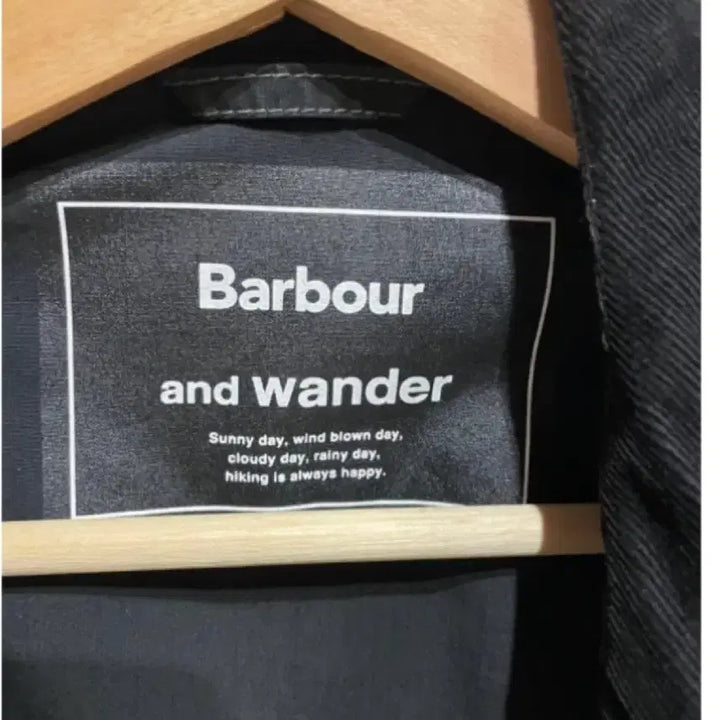 [BUNJANG] Barbour And Wander Black Jacket / 바버 앤드원더 자켓 블랙