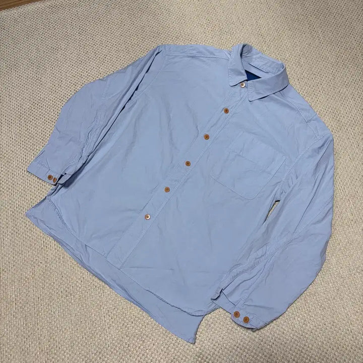 [BUNJANG] Document Oxford Chambray Set Up Shirt / 도큐먼트 document OXFORD CHAMBRAY SET UP SHI