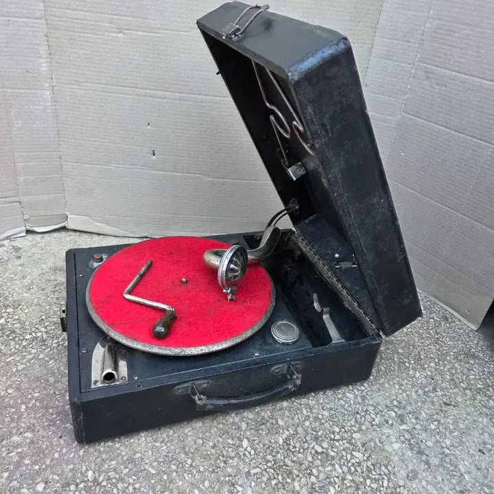 [BUNJANG] Vintage Portable Phonograph / 빈티지 휴대용 축음기