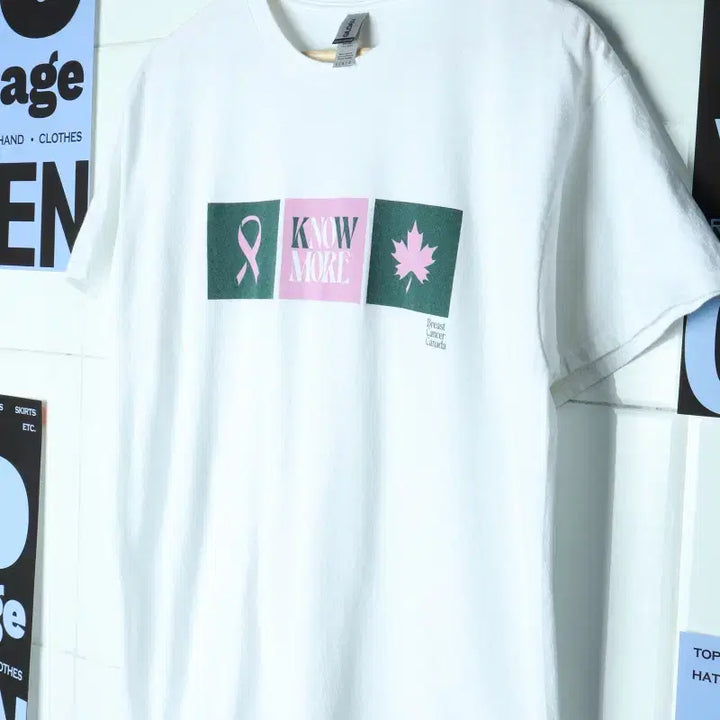 [BUNJANG] Gildan USA White T-Shirt / (L-XL) 길단 반팔 티셔츠 USA 흰색 화이트 낙엽 그린-17FF9