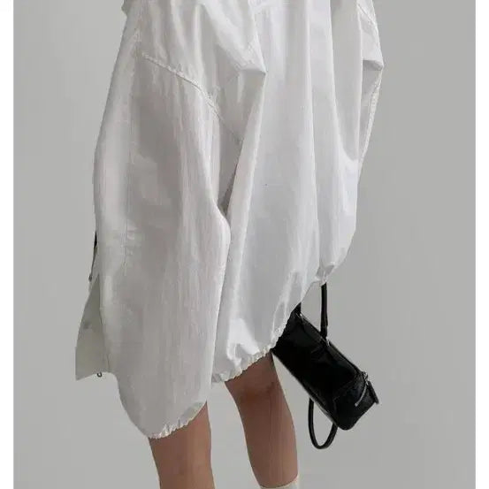 [BUNJANG] LAROOM White Sporty Jumper / 라룸 by LAROOM 화이트 스포티 점퍼