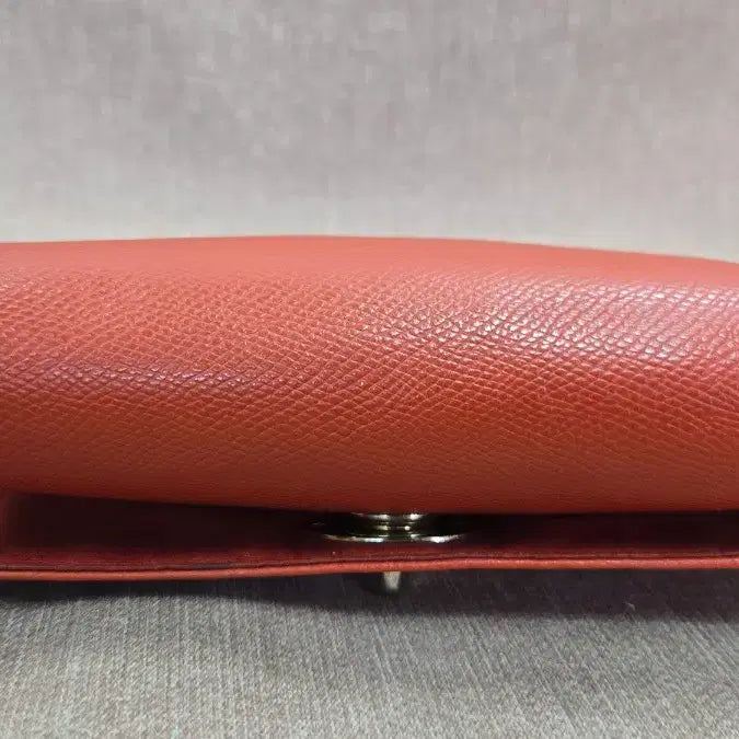 [BUNJANG] Coach Crossgrain Leather Cardinal Mini Ruby Red Bag Shoulder Crossbody / 코치 크로스그레인 가죽 카디널 미니 루비 레드 백 숄더 크로스바디