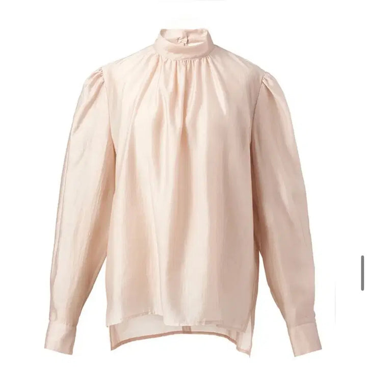 [BUNJANG] Your Name Here &amp; More Blouse - Pink Beige (S) / (새제품) 유어네임히얼 앤모어 블라우스_핑크베이지 s
