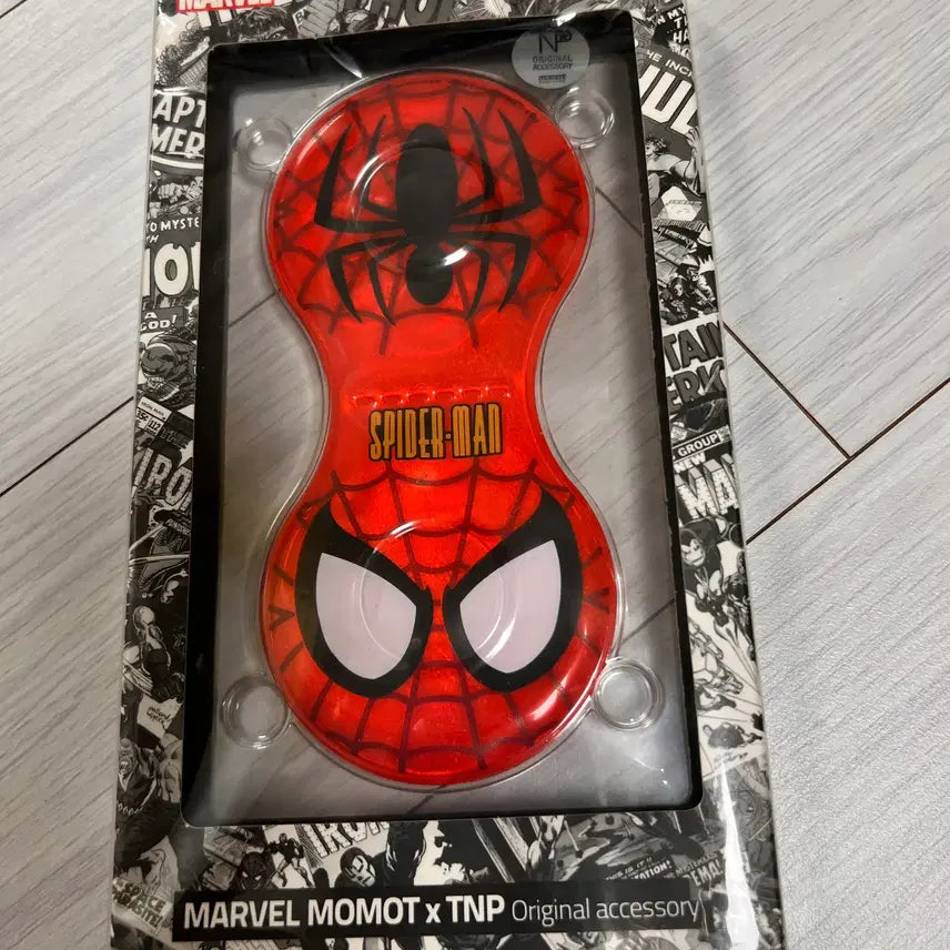 [BUNJANG] Marvel x Momot x TNP Magnetic Holder (Spider-Man) / 마블 x 모모트 x TNP 마그네틱 자석 홀더 (스파이더맨)