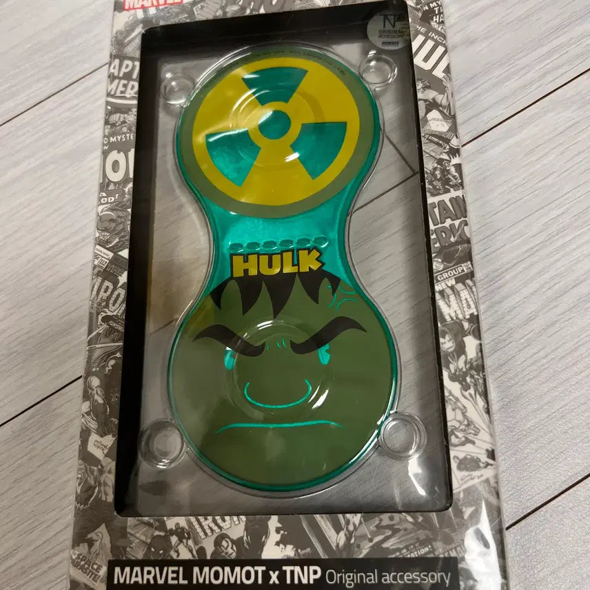 [BUNJANG] Marvel Genuine Momot x TNP Collaboration Magnetic Holder (Hulk) / 마블 정품 &