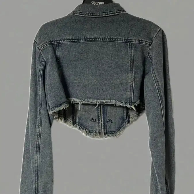 [BUNJANG] Vintage Cropped Denim Jacket / 빈티지 크롭 청자켓