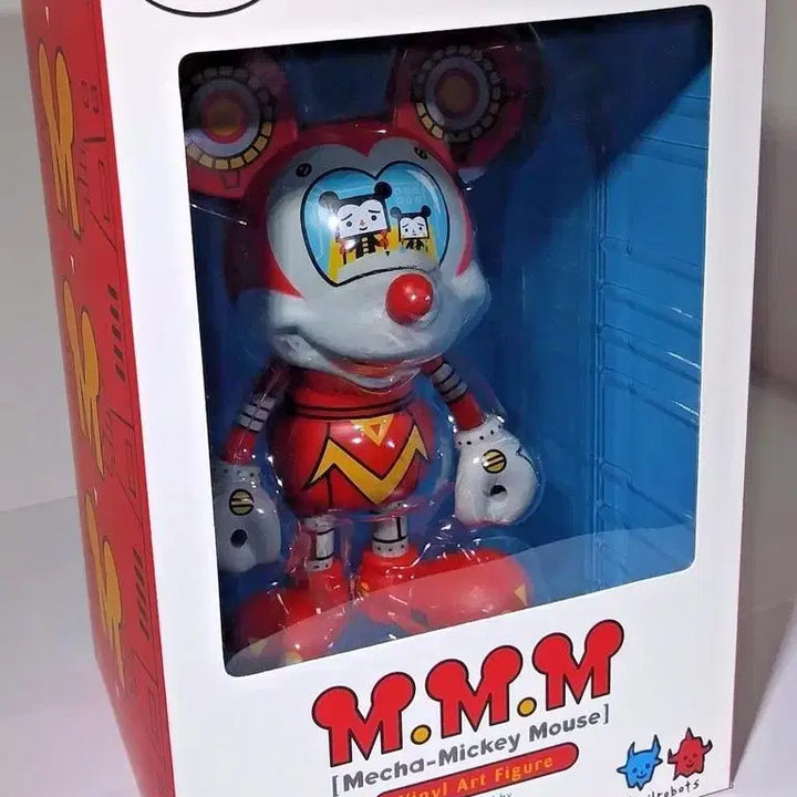 [BUNJANG] Devilrobots x Disney Mecha Mickey Mouse (M.M.M) Art Toy - Red Version / 데빌로봇 x 디즈니 메카 미키마우스(M.M.M) 아트 피규어