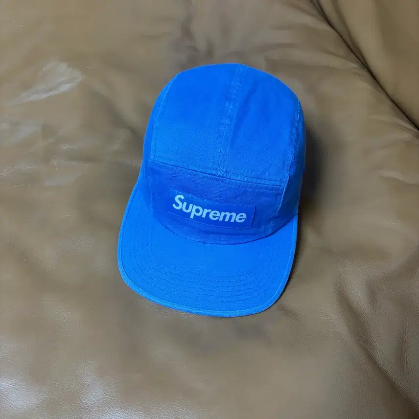 [BUNJANG] Supreme Camp Cap Hat Box Logo 24SS Light Royal / 슈프림 캠프캡 모자 박스로고 24ss 라이트 로얄