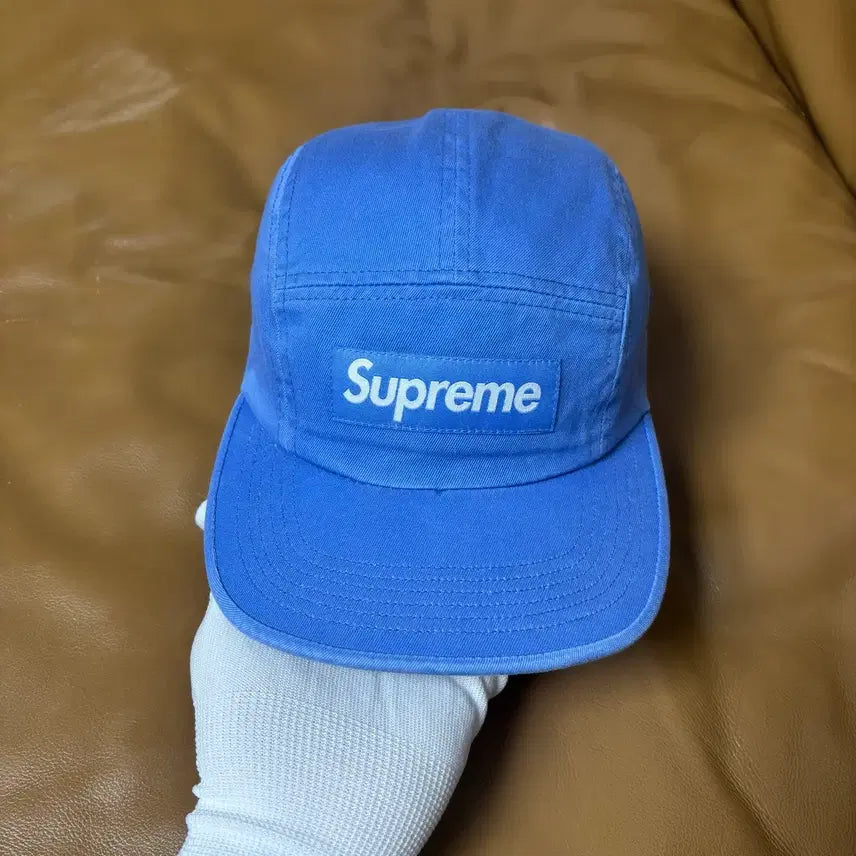 [BUNJANG] Supreme Camp Cap Hat Box Logo 24SS Light Royal / 슈프림 캠프캡 모자 박스로고 24ss 라이트 로얄