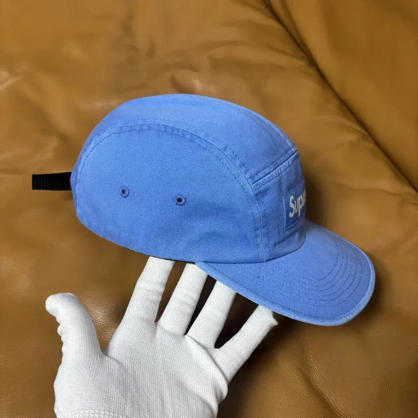 [BUNJANG] Supreme Camp Cap Hat Box Logo 24SS Light Royal / 슈프림 캠프캡 모자 박스로고 24ss 라이트 로얄