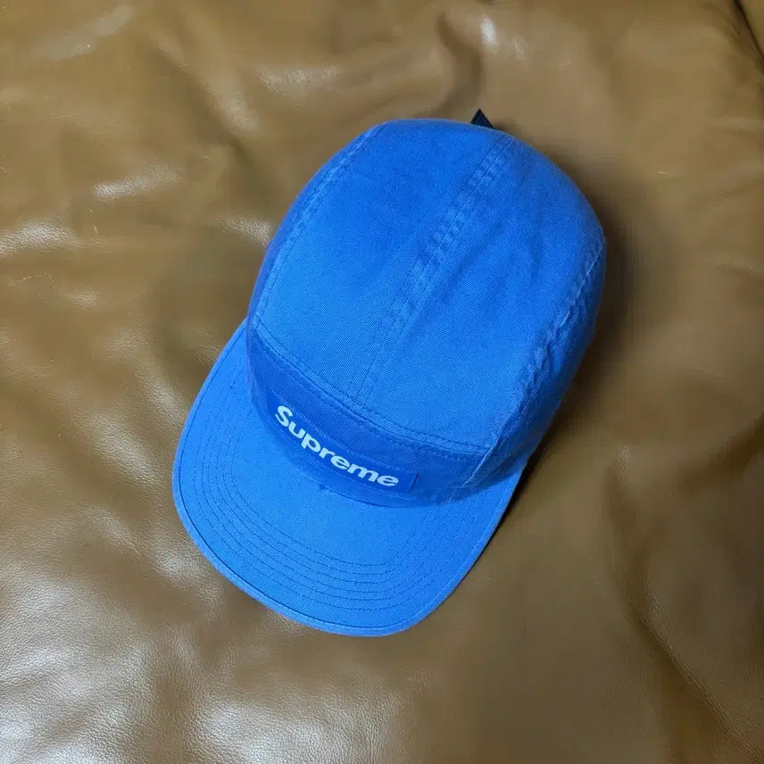 [BUNJANG] Supreme Camp Cap Hat Box Logo 24SS Light Royal / 슈프림 캠프캡 모자 박스로고 24ss 라이트 로얄