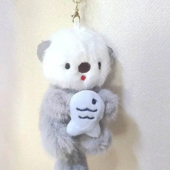 [BUNJANG] Otter &amp; Bungeoppang Doll Keychain / 수달 &amp; 붕어빵 인형 키링 (택포가)