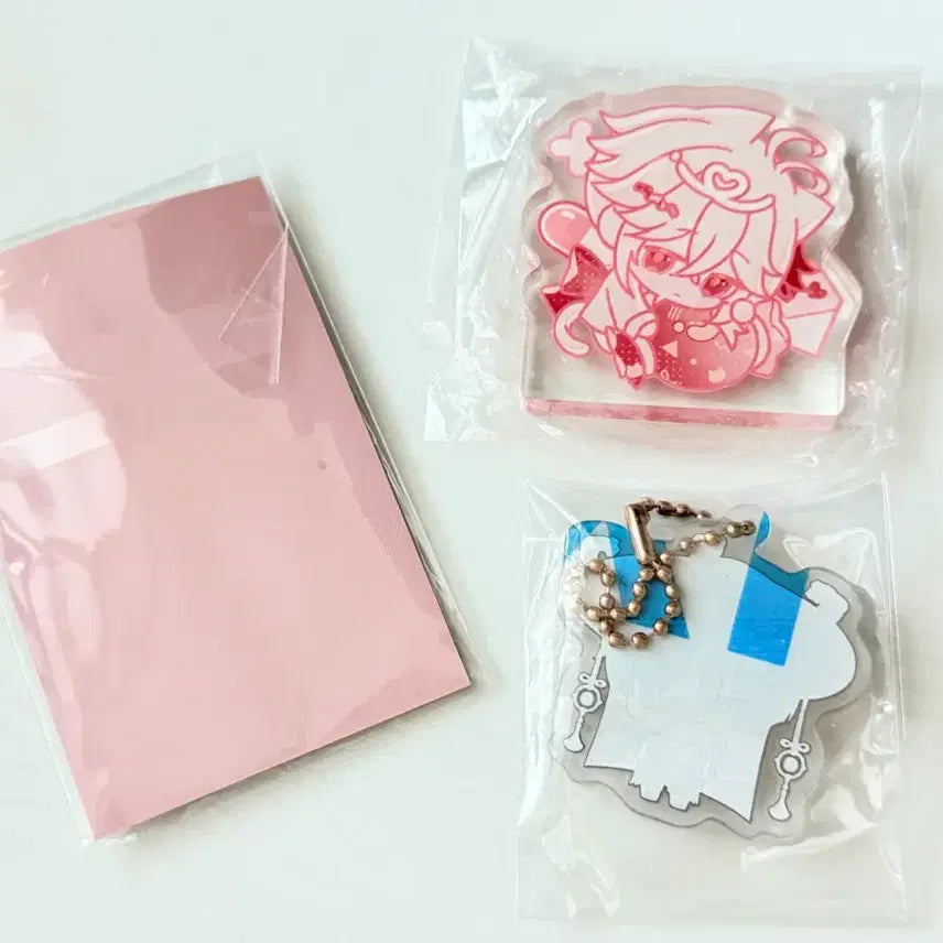 [SOLD OUT] 미개봉 일괄 급처) 원신 방랑자 카즈하 스카라무슈 아크릴 키링 양도 판매