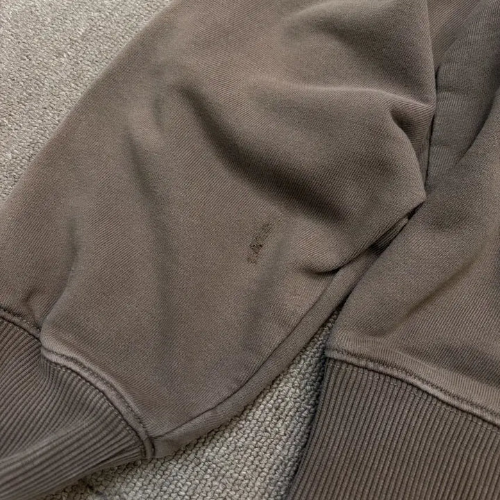 [BUNJANG] POTTERY Brown Washed Hoodie / POTTERY 포터리 브라운 워싱 후드 2