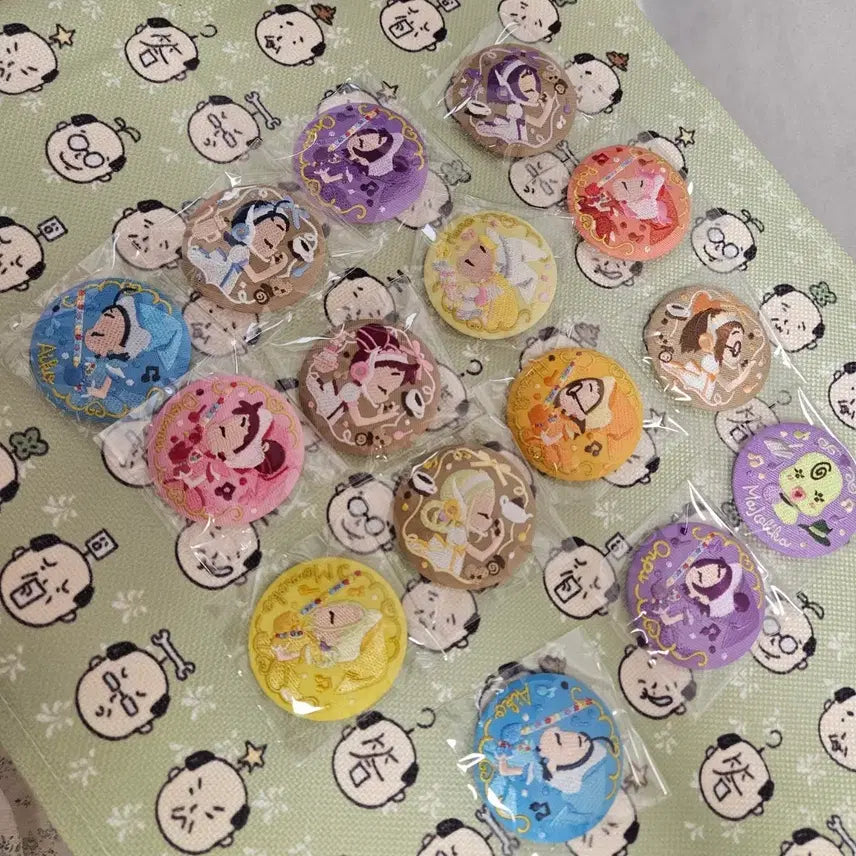[BUNJANG] Magical Doremi Embroidered Badge Random / 꼬마마법사 레미 자수 뱃지 랜덤