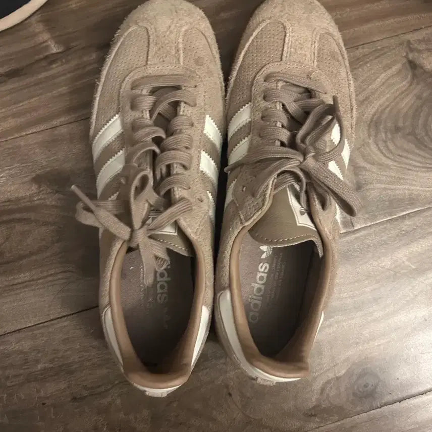 [BUNJANG] Adidas Samba OG Chalky Brown Core White Sneakers / 중고)정품 260 아디다스 삼바 OG 초키 브라운 코어 화이트