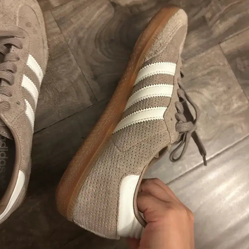 [BUNJANG] Adidas Samba OG Chalky Brown Core White Sneakers / 중고)정품 260 아디다스 삼바 OG 초키 브라운 코어 화이트